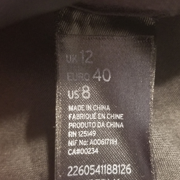 New Topshop Faux Leather Shorts - Black - Picture 8 of 9